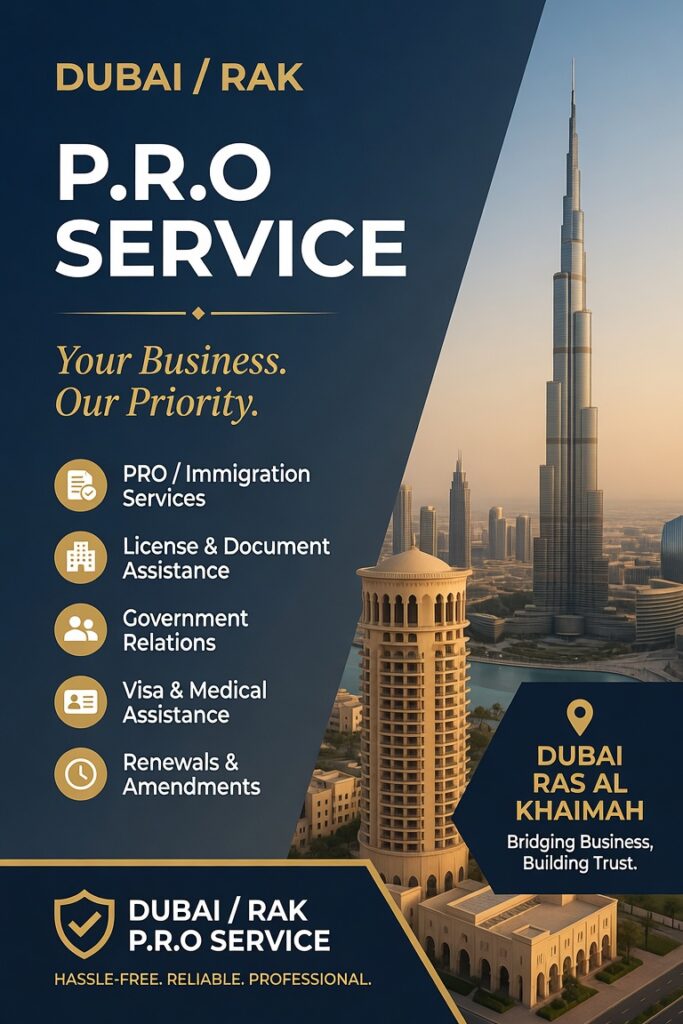dubai rak pro services