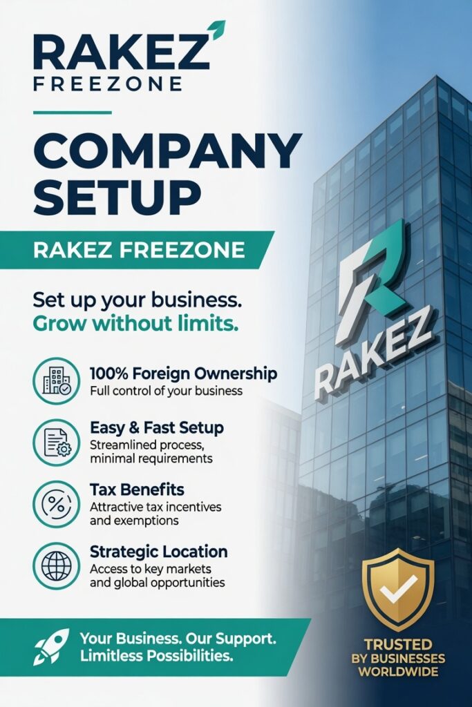 rak freezone company setup